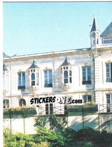 Sticker Château du Haillan - Fc Girondins De Bordeaux 2000-2001 - Panini