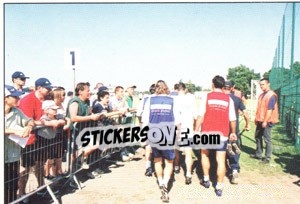 Sticker Entrainement - Fc Girondins De Bordeaux 2000-2001 n. 21 - Panini