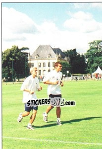 Sticker Entrainement - Fc Girondins De Bordeaux 2000-2001 n. 22 - Panini