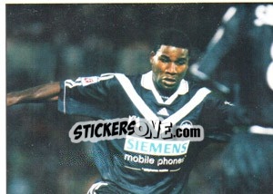 Sticker Kodjo Afanou - Fc Girondins De Bordeaux 2000-2001 n. 33 - Panini
