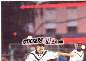 Sticker Nisa Saveljic - Fc Girondins De Bordeaux 2000-2001 - Panini