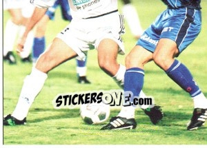 Sticker Sylvain Legwinski - Fc Girondins De Bordeaux 2000-2001 - Panini