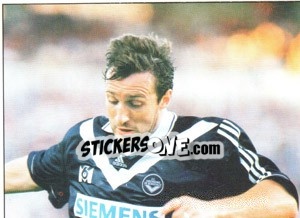 Figurina Marc Wilmots - Fc Girondins De Bordeaux 2000-2001 - Panini