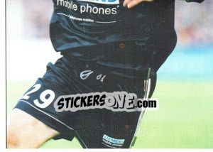 Sticker Marc Wilmots - Fc Girondins De Bordeaux 2000-2001 n. 73 - Panini