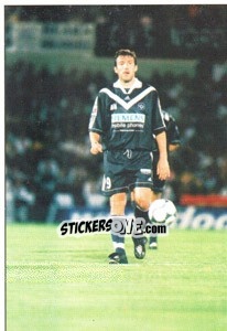Sticker Marc Wilmots - Fc Girondins De Bordeaux 2000-2001 - Panini