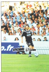 Sticker Christophe Dugarry - Fc Girondins De Bordeaux 2000-2001 n. 79 - Panini