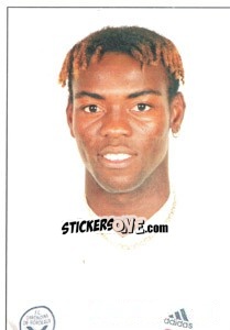 Sticker Pascal Feindouno - Fc Girondins De Bordeaux 2000-2001 n. 82 - Panini