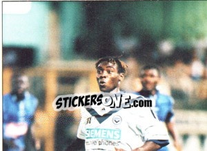 Sticker Pascal Feindouno - Fc Girondins De Bordeaux 2000-2001 n. 83 - Panini