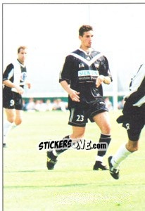 Sticker Nicolas Sahnoun - Fc Girondins De Bordeaux 2000-2001 n. 105 - Panini