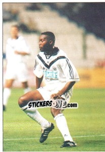 Sticker Lassina Diabaté - Fc Girondins De Bordeaux 2000-2001 - Panini