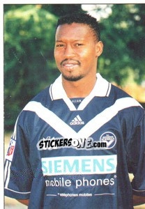 Cromo Lassina Diabaté - Fc Girondins De Bordeaux 2000-2001 - Panini
