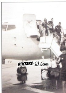 Sticker Atterrissage reussi - Fc Girondins De Bordeaux 2000-2001 - Panini