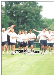 Cromo Entrainement - Fc Girondins De Bordeaux 2000-2001 - Panini