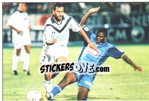 Sticker Match - Fc Girondins De Bordeaux 2000-2001 - Panini