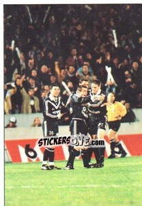 Sticker Bordeaux-Nancy 2-1 - Fc Girondins De Bordeaux 2000-2001 n. 124 - Panini