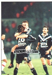 Sticker Sedan-Bordeaux 0-1 - Fc Girondins De Bordeaux 2000-2001 n. 125 - Panini