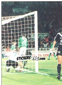 Sticker Saint-Etienne-Bordeaux 1-2 - Fc Girondins De Bordeaux 2000-2001 n. 126 - Panini