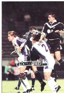 Sticker Bordeaux-Fiorentina 0-0 - Fc Girondins De Bordeaux 2000-2001 n. 128 - Panini