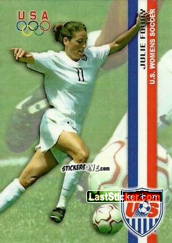 Sticker Julie Foudy - Women's Soccer USA 2000 n. 10 - ROOX SPORTS
