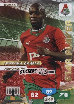 Sticker Card 124 - Russian Football Premier League 2013-2014. Adrenalyn XL n. 124 - Panini