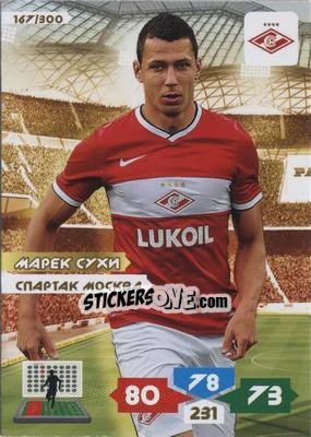 Sticker Card 167 - Russian Football Premier League 2013-2014. Adrenalyn XL n. 167 - Panini