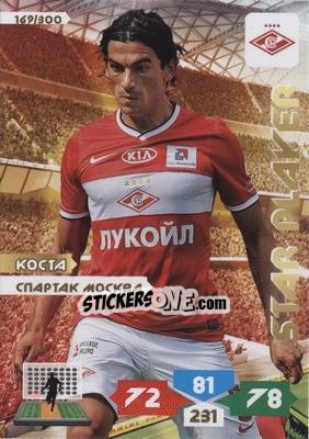 Sticker Card 169 - Russian Football Premier League 2013-2014. Adrenalyn XL n. 169 - Panini