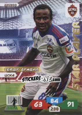 Figurina Card 231 - Russian Football Premier League 2013-2014. Adrenalyn XL - Panini