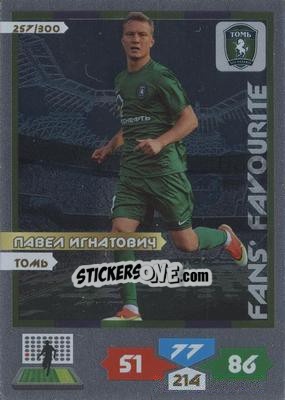 Sticker Card 257 - Russian Football Premier League 2013-2014. Adrenalyn XL - Panini