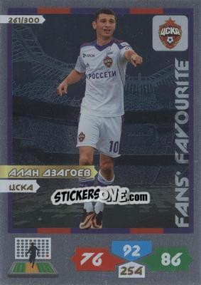 Sticker Card 261 - Russian Football Premier League 2013-2014. Adrenalyn XL n. 261 - Panini