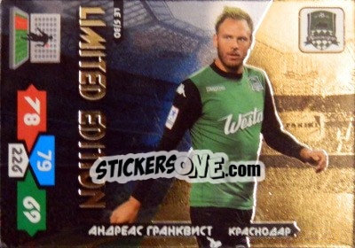 Cromo Card LE5 - Russian Football Premier League 2013-2014. Adrenalyn XL - Panini