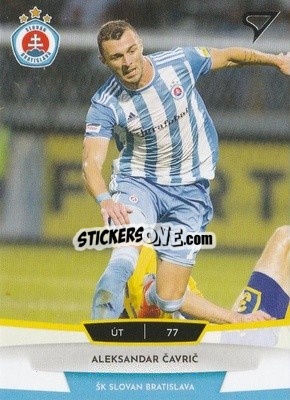 Sticker Aleksandar Čavrič - Futbalové Slovensko 2019-2020 - SportZoo