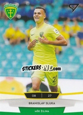 Sticker Branislav Sluka - Futbalové Slovensko 2019-2020 - SportZoo