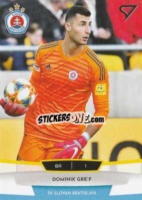 Sticker Dominik Greif - Futbalové Slovensko 2019-2020 n. S001 - SportZoo
