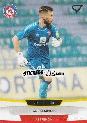 Sticker Igor Šemrinec - Futbalové Slovensko 2019-2020 n. S091 - SportZoo