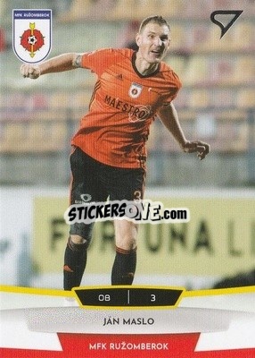 Sticker Jan Maslo - Futbalové Slovensko 2019-2020 n. S022 - SportZoo