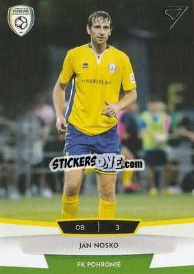 Sticker Ján Nosko - Futbalové Slovensko 2019-2020 n. S102 - SportZoo