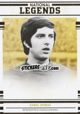 Sticker Karol Dobiaš - Futbalové Slovensko 2019-2020 n. L03 - SportZoo