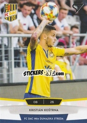 Sticker Kristian Koštrna - Futbalové Slovensko 2019-2020 - SportZoo