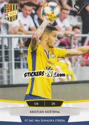 Sticker Kristian Koštrna - Futbalové Slovensko 2019-2020 n. S012 - SportZoo
