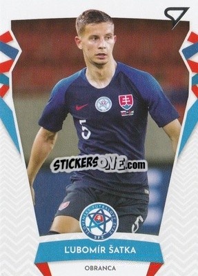 Sticker Ľubomir Šatka - Futbalové Slovensko 2019-2020 n. R08 - SportZoo