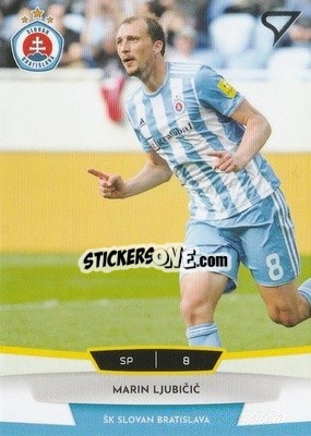 Sticker Marin Ljubičič - Futbalové Slovensko 2019-2020 - SportZoo