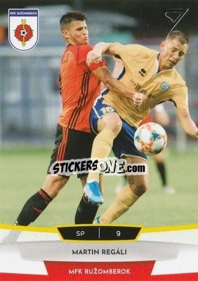 Sticker Martin Regali - Futbalové Slovensko 2019-2020 n. S025 - SportZoo
