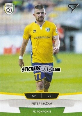Sticker Peter Mazan - Futbalové Slovensko 2019-2020 n. S105 - SportZoo