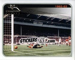 Sticker 1962-63 Sticker - Champions of Europe 1955-2005 n. 4 - Panini