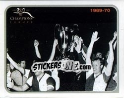 Sticker 1969-70 Sticker - Champions of Europe 1955-2005 n. 8 - Panini
