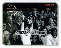 Sticker 1973-74 Sticker - Champions of Europe 1955-2005 n. 10 - Panini