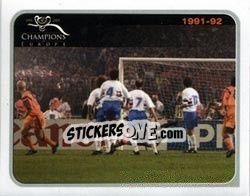 Sticker 1991-92 Sticker - Champions of Europe 1955-2005 - Panini