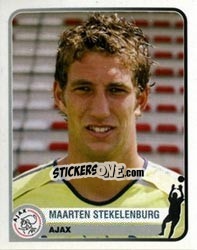 Sticker Maarten Stekelenburg - Champions of Europe 1955-2005 n. 27 - Panini