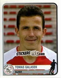Sticker Tomas Galasek - Champions of Europe 1955-2005 n. 33 - Panini