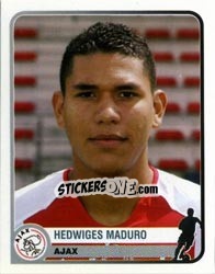 Sticker Hedwiges Maduro - Champions of Europe 1955-2005 n. 34 - Panini